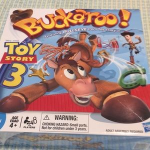Buckaroo Toys Story 3 Bullseye Bucking Bronco Game Complete Pieces Like NEW 4-Up